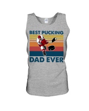 Best Pucking Dad Ever Unisex Tank tile