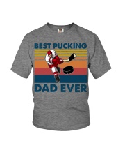 Best Pucking Dad Ever Youth T-Shirt tile