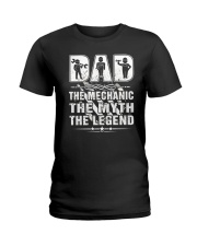Mechanic Dad Ladies T-Shirt front