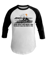 And Into The Field I Go Baseball Tee tile