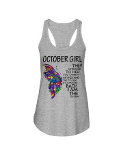 October Girl Ladies Flowy Tank tile