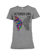 October Girl Premium Fit Ladies Tee tile