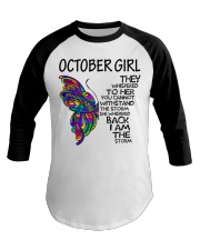 October Girl Baseball Tee tile
