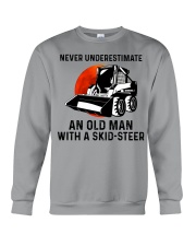 Never Underestimate An Old Man With A Skid-Steer Crewneck Sweatshirt tile