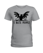 I Hate People Ladies T-Shirt tile