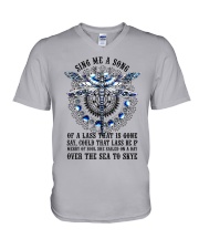 Sing Me A Song V-Neck T-Shirt tile