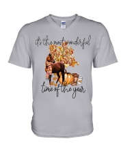 It's The Most Wonderful Time Of The Year V-Neck T-Shirt tile