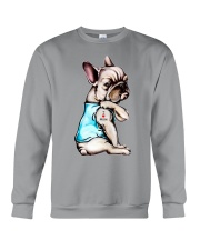 French Bulldog - I Love Mom Crewneck Sweatshirt tile
