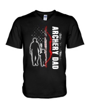 Archery Dad V-Neck T-Shirt tile