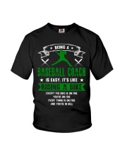 Baseball Coach Youth T-Shirt tile
