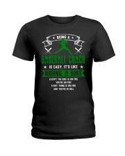 Baseball Coach Ladies T-Shirt front
