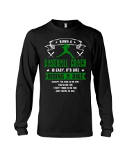 Baseball Coach Long Sleeve Tee tile