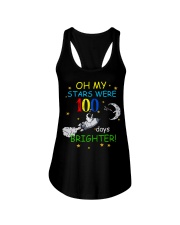 My Stars 100 Days Brighter Ladies Flowy Tank tile