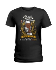 Never Judge A Beer By It's Color Ladies T-Shirt front