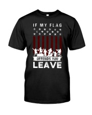 If My Flag Offends You Leave Classic T-Shirt tile