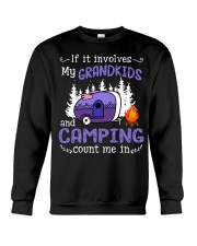 Grandkids And Camping Crewneck Sweatshirt tile