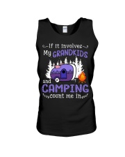 Grandkids And Camping Unisex Tank tile