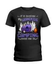 Grandkids And Camping Ladies T-Shirt front