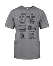Things I Do In My Spare Time Classic T-Shirt tile