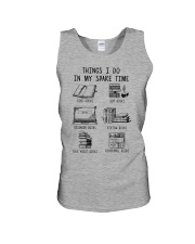 Things I Do In My Spare Time Unisex Tank tile