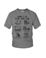 Things I Do In My Spare Time Youth T-Shirt tile