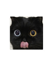 Big Face Black Cat Square Magnet thumbnail