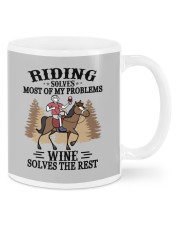 Riding Solves Most Of My Problems Mugs tile