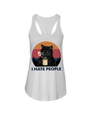 I Hate People Ladies Flowy Tank tile