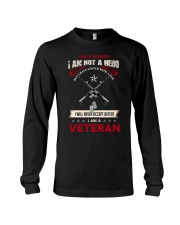 Never Accept Defeat Veteran Long Sleeve Tee tile
