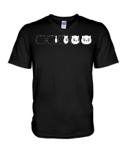 Moon Cat V-Neck T-Shirt tile