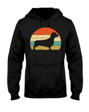 Dachshund Retro Hooded Sweatshirt tile
