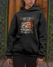 Kneel For The Fallen Hooded Sweatshirt apparel-hooded-sweatshirt-lifestyle-front-03