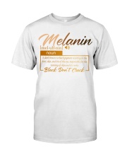 Melanin Classic T-Shirt front