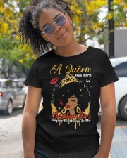 A Queen Was Born In September Happy Birthday Afro Black Classic T-Shirt apparel-classic-tshirt-lifestyle-front-248