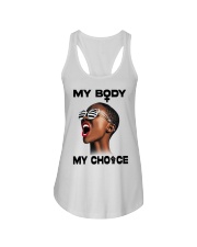 My body my choice Ladies Flowy Tank tile