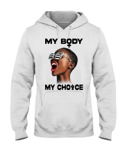 My body my choice Hooded Sweatshirt tile