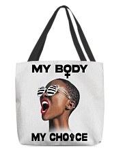 My body my choice All-Over Tote tile