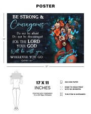 Be Strong and courageous 17x11 Poster aos-poster-landscape-17x11-lifestyle-37