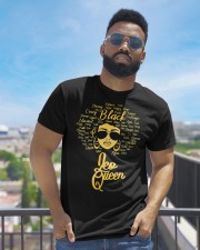 Leo Queen Birthday Blackwomen Zodiac Signs Afro Hair Classic T-Shirt apparel-classic-tshirt-lifestyle-front-230