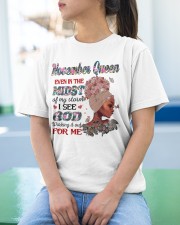 November Queen Birthday Born In January Black African Queen Classic T-Shirt apparel-classic-tshirt-lifestyle-front-213