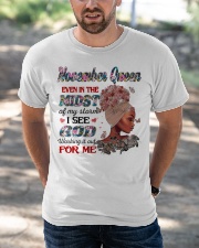 November Queen Birthday Born In January Black African Queen Classic T-Shirt apparel-classic-tshirt-lifestyle-front-50