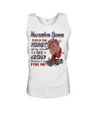November Queen Birthday Born In January Black African Queen Unisex Tank tile
