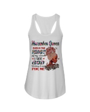 November Queen Birthday Born In January Black African Queen Ladies Flowy Tank tile