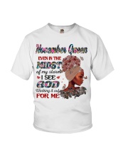 November Queen Birthday Born In January Black African Queen Youth T-Shirt tile
