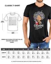 Afro Hair Art Gemini Queen Birthday May 21 to June 21 Classic T-Shirt custom-t-shirts-classic-lifestyle-front-198
