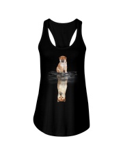 Shiba Inu Be Yourself Ladies Flowy Tank thumbnail