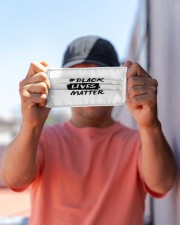 Black Lives Matter Cloth face mask aos-face-mask-lifestyle-05
