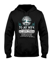 Viking I Love You Wife Hooded Sweatshirt thumbnail