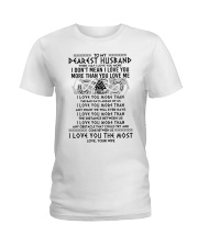 Viking Husband I Love You More Ladies T-Shirt thumbnail