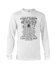 Viking Husband I Love You More Long Sleeve Tee thumbnail